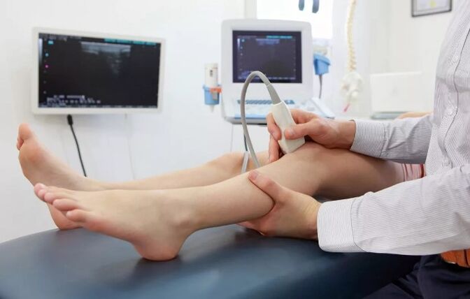Ultrasound of the vessels of the lower limbs